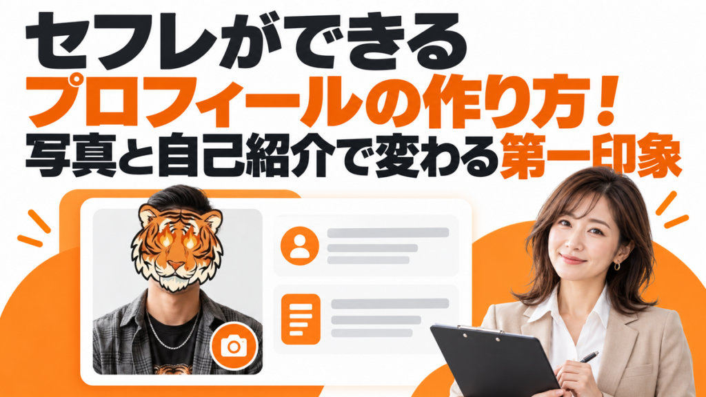 セフレができるプロフィールの作り方！写真と自己紹介で変わる第一印象