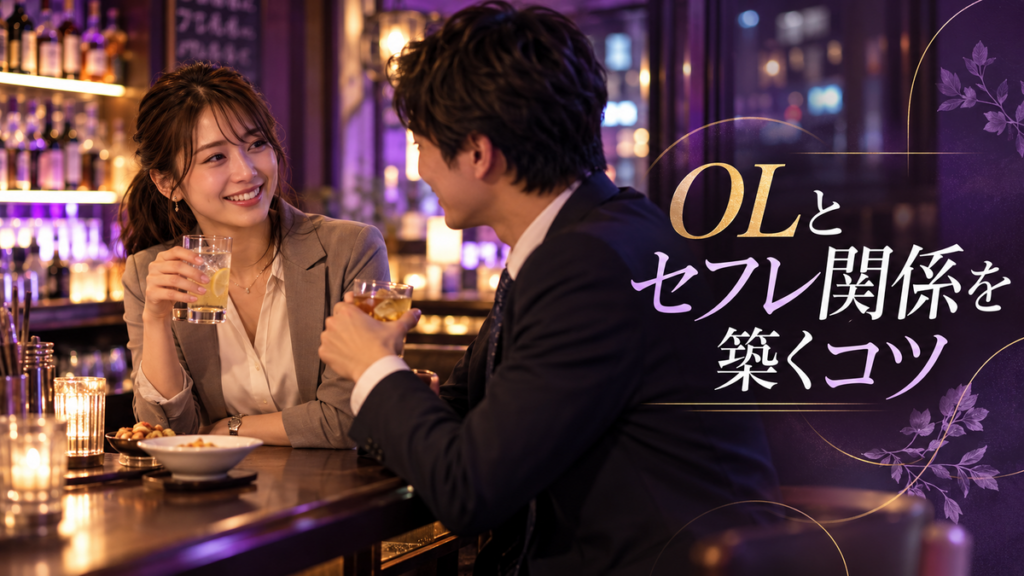 OLとセフレ関係を築くコツ。サク飲みデートからベッドへ誘う方法
